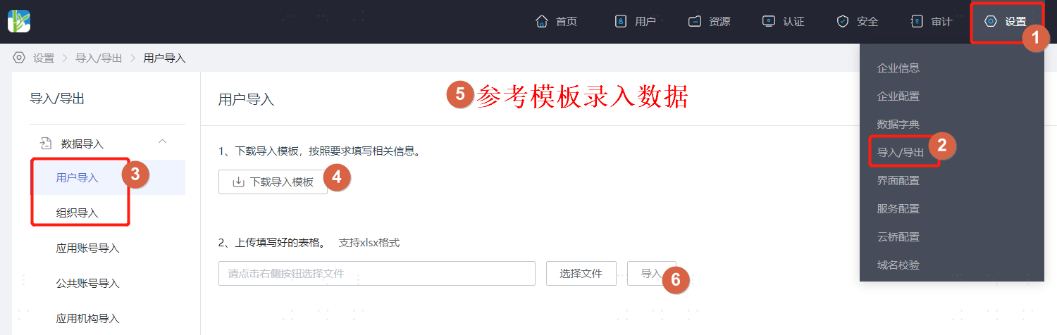 配置界面